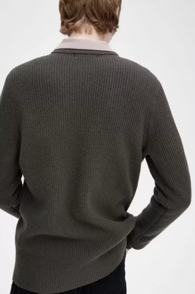 Textured Lambswool Men’s Jumper Textured Lambswool Men’s Jumper
