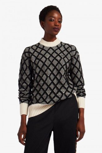 Textured Monochrome Jumper Knitwear