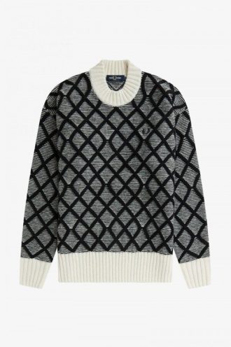 Textured Monochrome Jumper Knitwear