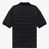 Textured Stripe Knitted Shirts
