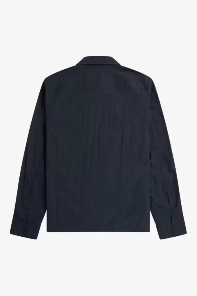 Textured Zip-Through Men’s Shirt