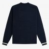 Tipped Crew Neck Jumper Knitwear
