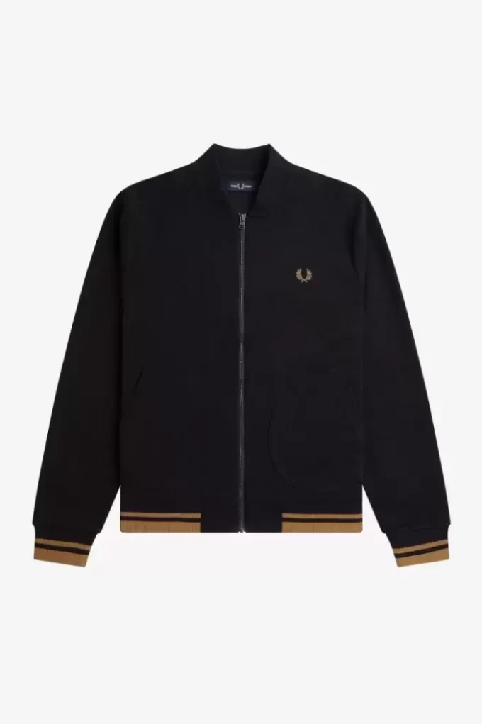 Tipped Detail Men’s Track Jackets