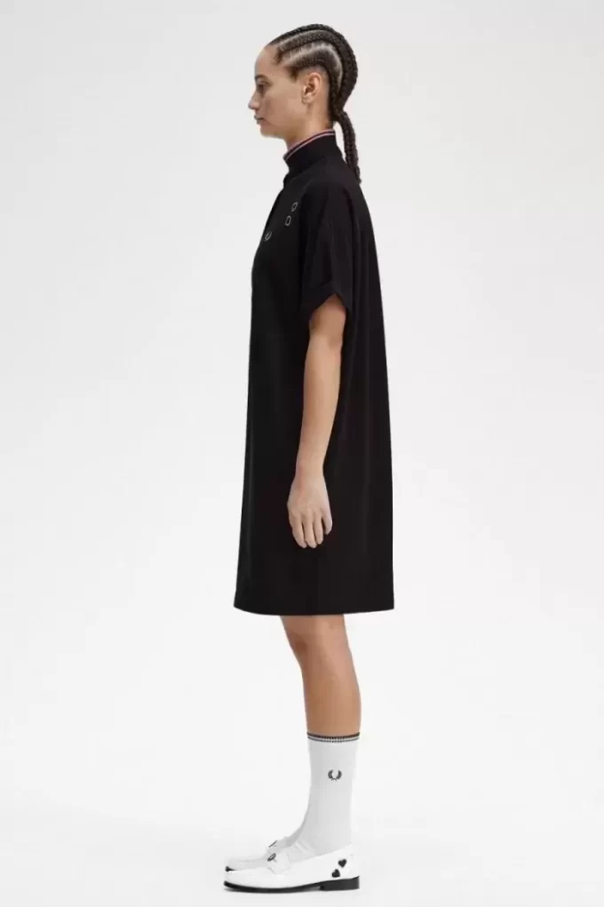 Tipped Piqué Shirt Women’s Dress