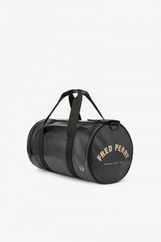 Tonal PU Barrel Bags