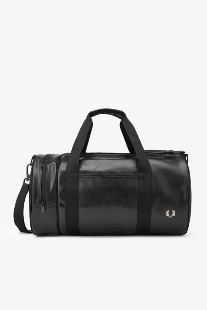 Tonal PU Barrel Men’s Bags