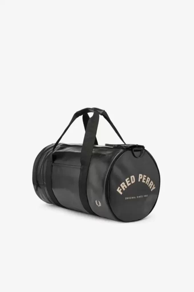 Tonal PU Barrel Men’s Bags