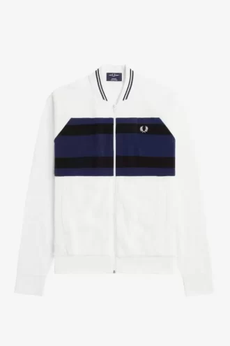 Towelling Bomber Jacket Men’s Track Jackets