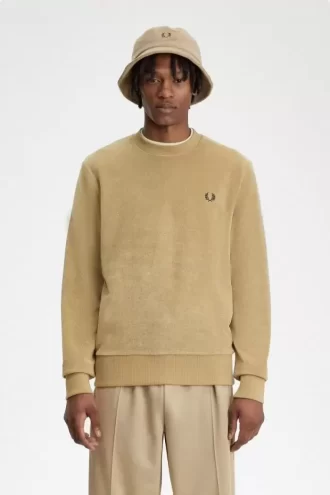 Towelling Crew Neck Men’s Sweatshirts