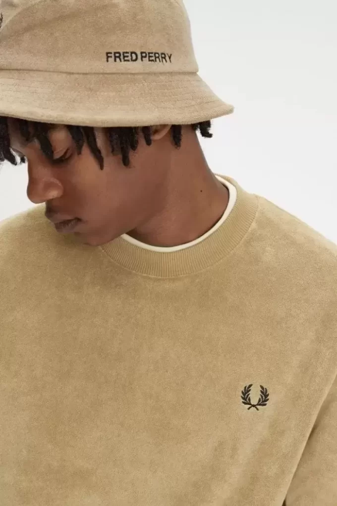 Towelling Crew Neck Men’s Sweatshirts