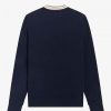 Tramline Tipped Long Sleeve Top Sweatshirts