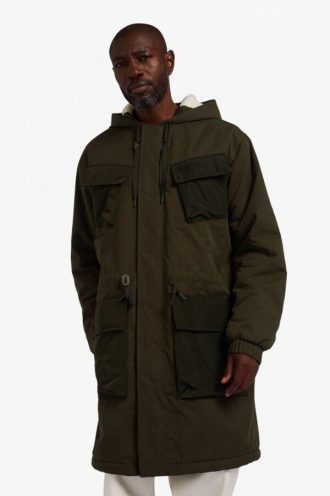 Utility Pocket Parka Jackets