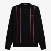 Vertical Stripe Knitted Men’s Shirt