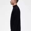 Waffle Stitch Half Zip Men’s Jumper