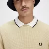 Waffle Stitch Men’s Jumper