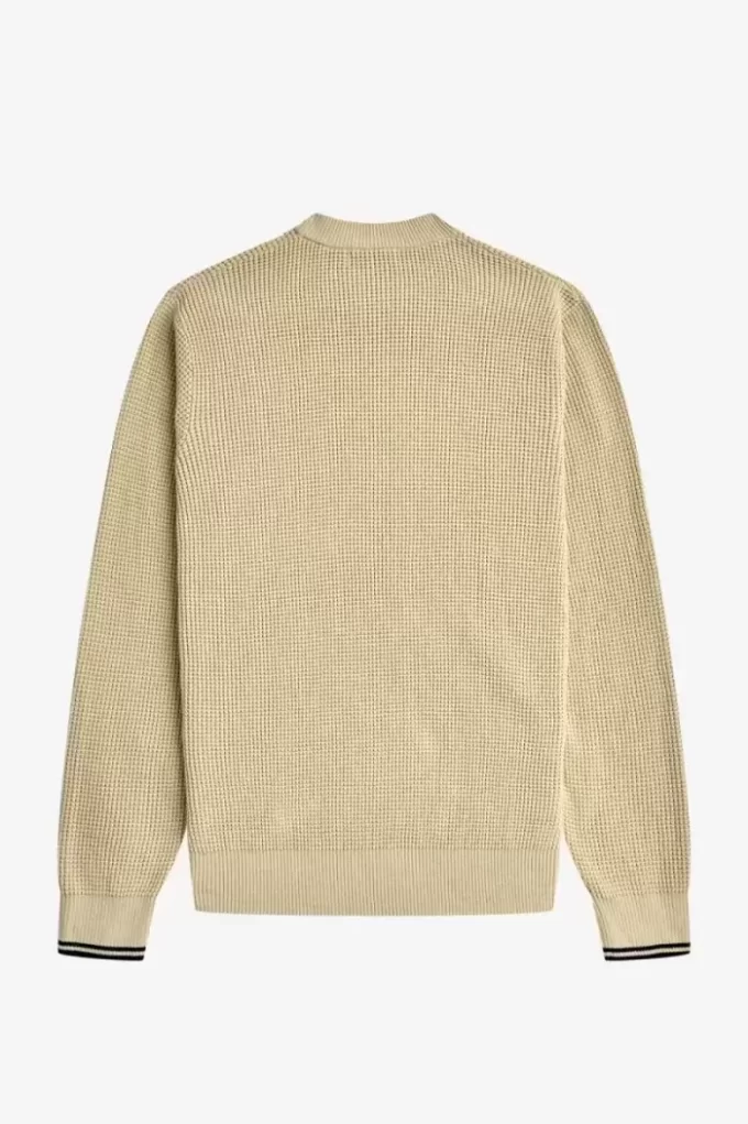 Waffle Stitch Men’s Jumper