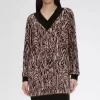 Zebra Knitted Women’s Dress