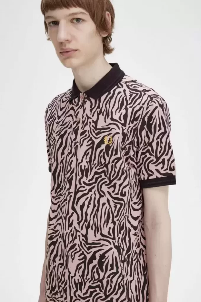 Zebra Print Men’s Shirt