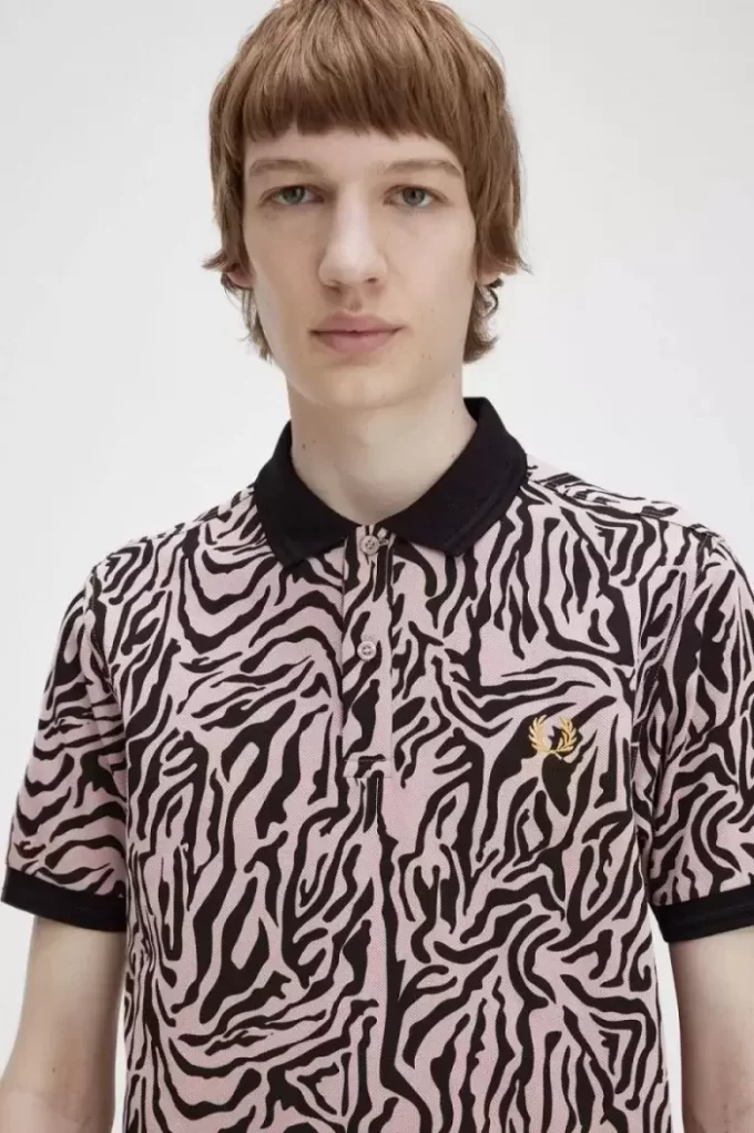 Zebra Print Men’s Shirt