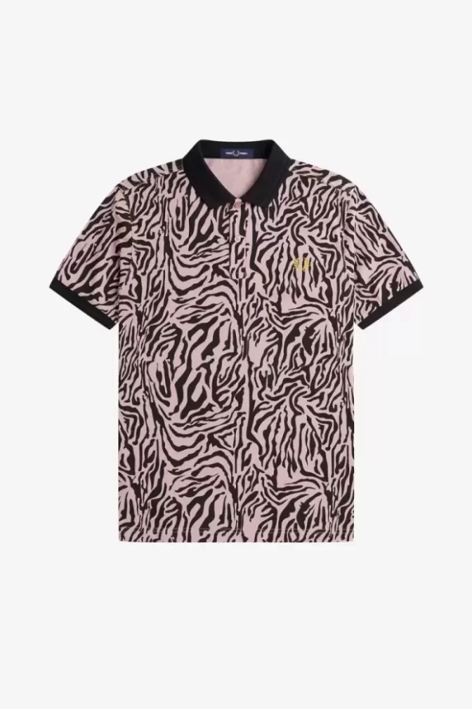 Zebra Print Men’s Shirt