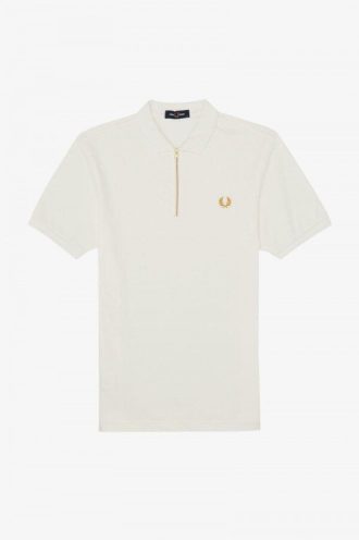 Zip Neck Polo Shirts