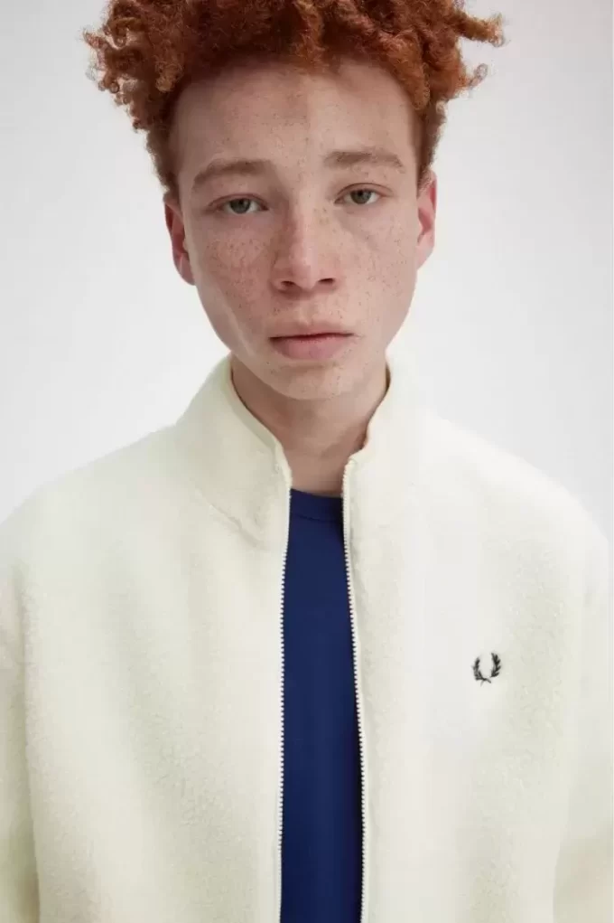 Zip Through Borg Fleece Men’s Sweatshirts