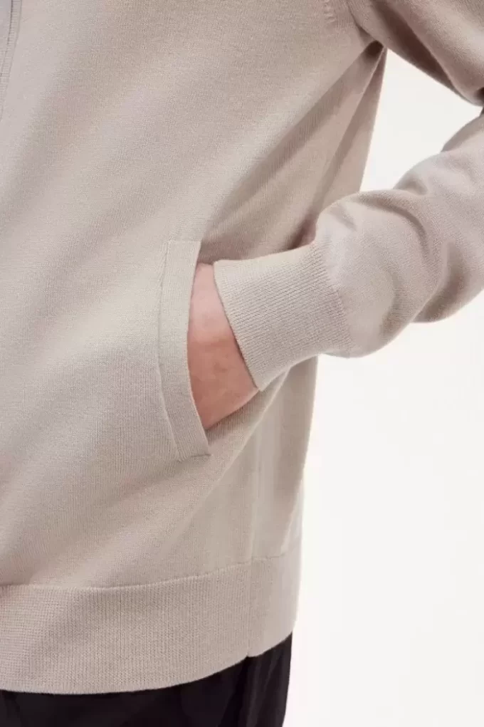 Zip Through Men’s Cardigan