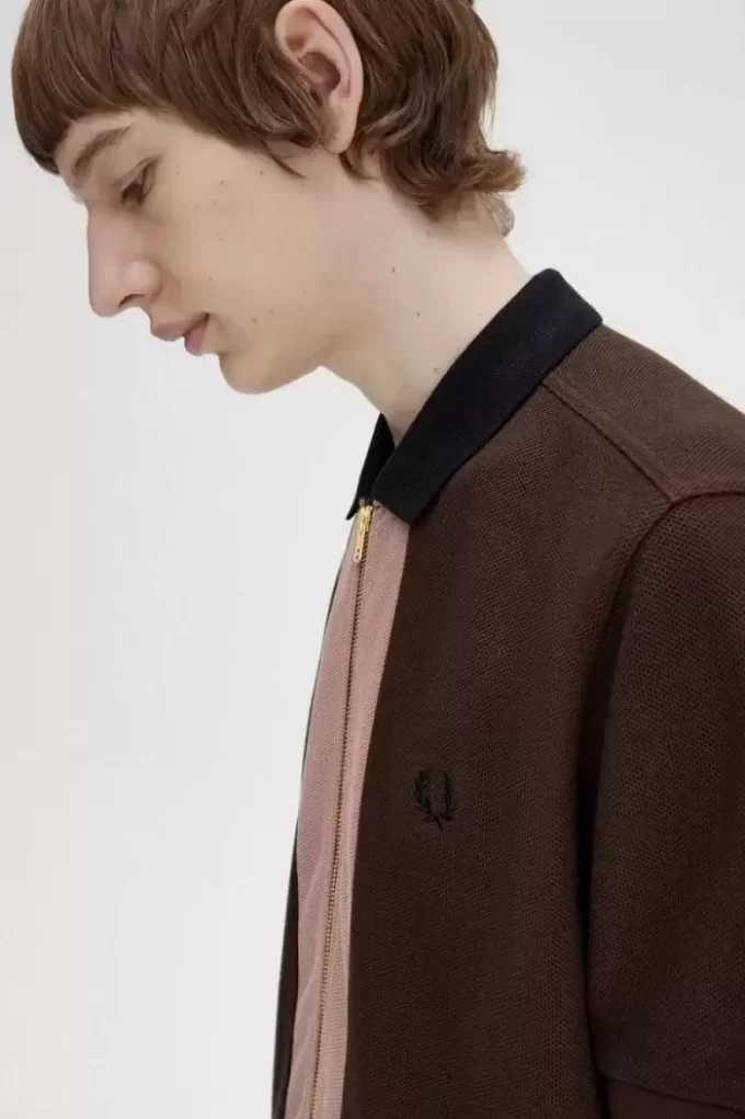 Zip Through Men’s Polo Shirt