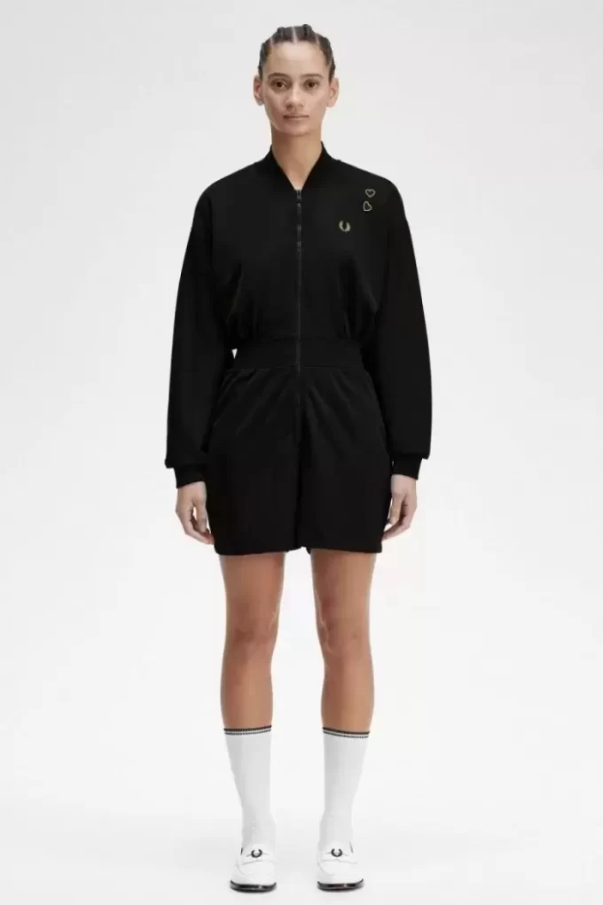 Zip-Through Playsuit Women’s Dress